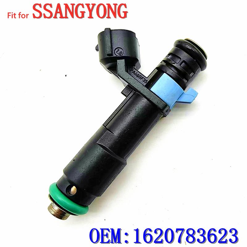 

Fuel injectors are suitable for Korean SsangYong actyon,kyron, and korando c. Fuel injector is 1620783623.