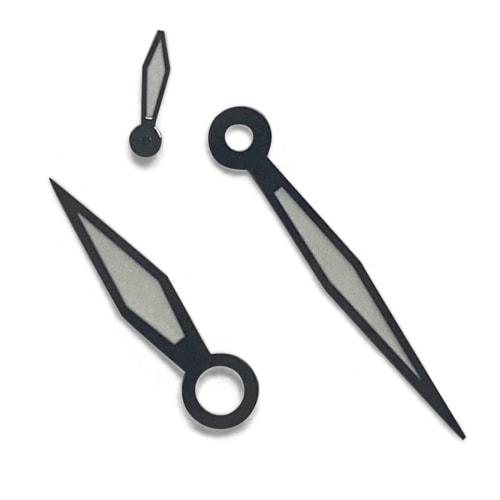 

Green Luminous Watch Hands 3 Pointer Hand Watch Movement Replacement for ETA 6497/6498 ST3600/ST3620.