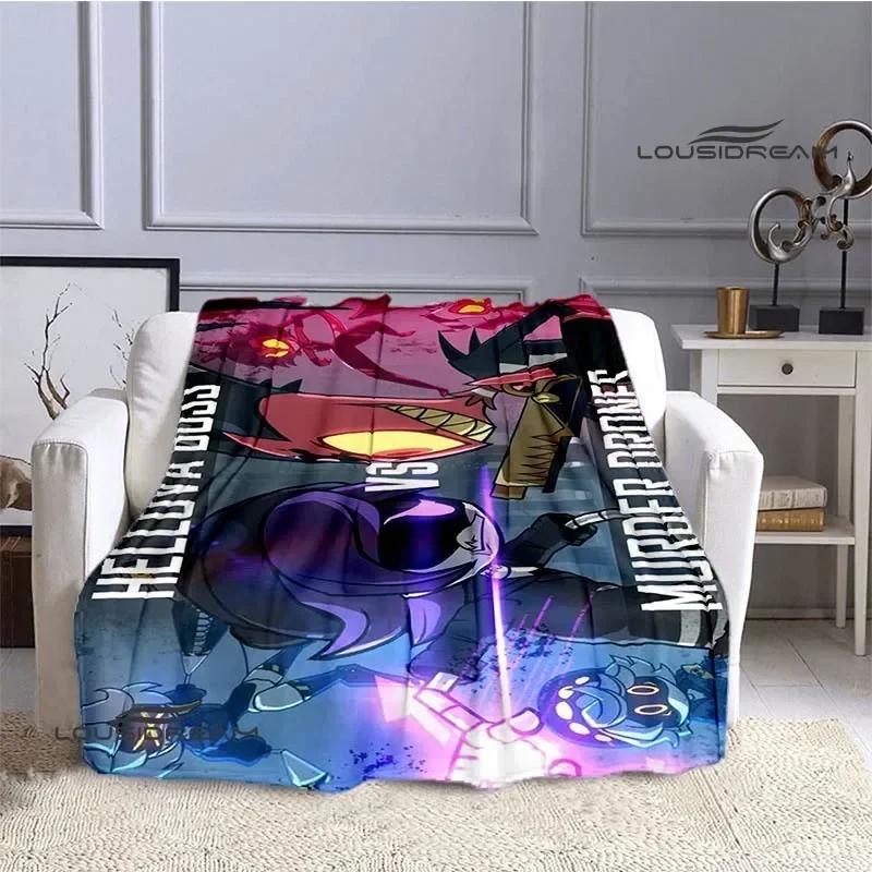 Murder-Drones Cartoon Printed blanket Flannel Warm blankets Soft and comfortable blanket bed linings cubre cama Birthday Gift