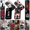 Japan Samurai Skeleton Skull Chinese Style Phone Cover for Xiaomi Redmi Note 12 11 10 Pro 10A 10C 12C 14C A4 Note12 5G Soft Case