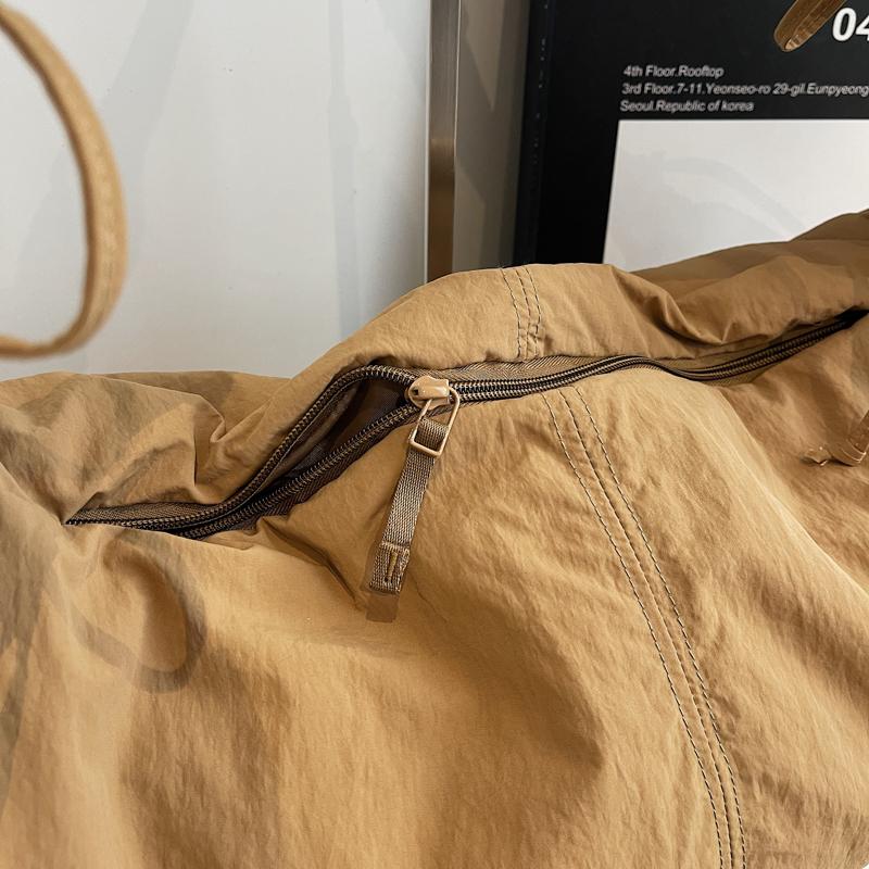 Trendy Fashiable Shoulder Bags Wrapped with Dyed Nyl Canvas Bag Large Capacity Single Shoulder Crossbody Hobos Bag