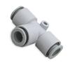 SMC KQ2T16-00A Thermoplastic T-Type Equal Diameter Quick Connector