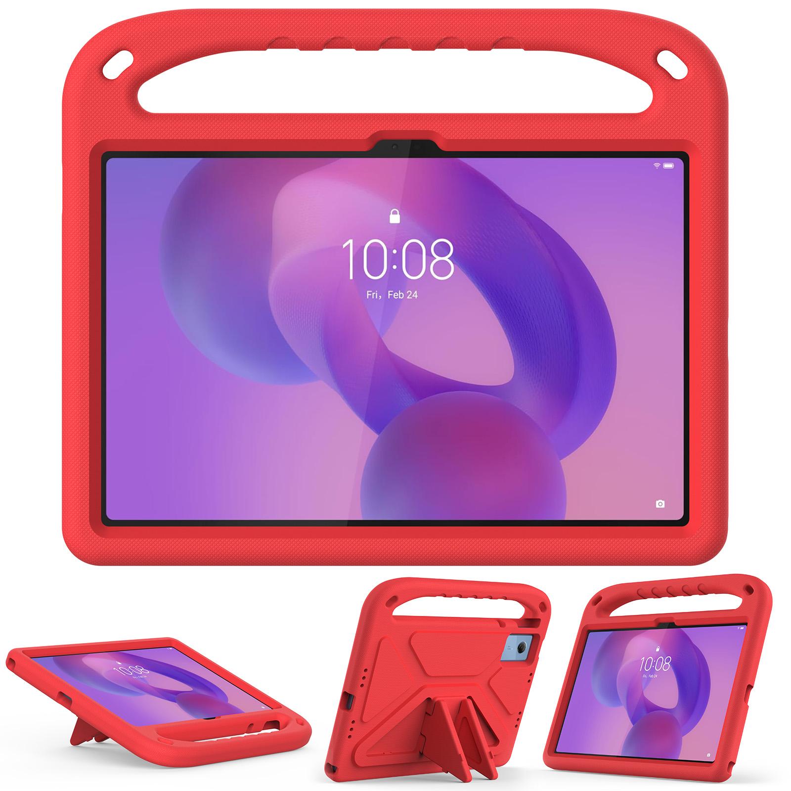 

EVA Kickstand Case For Lenovo Idea Tab K11 Gen2 Xiaoxin Pad 11 2025 TB335FC TB336FU TB336ZU Kids Friendly Cover With Hand Holder Xiaoxin Pad 11 2025 красный