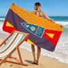 Lecce Pride Print Beach Towel, Large Soft Quick Dry Towel for Beach Camping Swimming