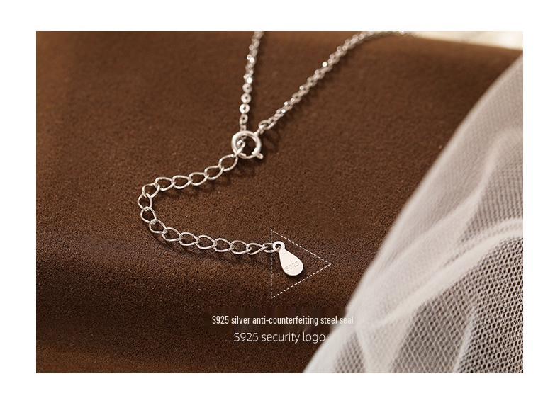 Banyan Tree S925 Silver Elegant Zircon Clavicle Necklace for Women