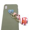 Adhesive Metal Heart Phone Charm Holder Phone Case Finger Ring Stand Hook Buckle
