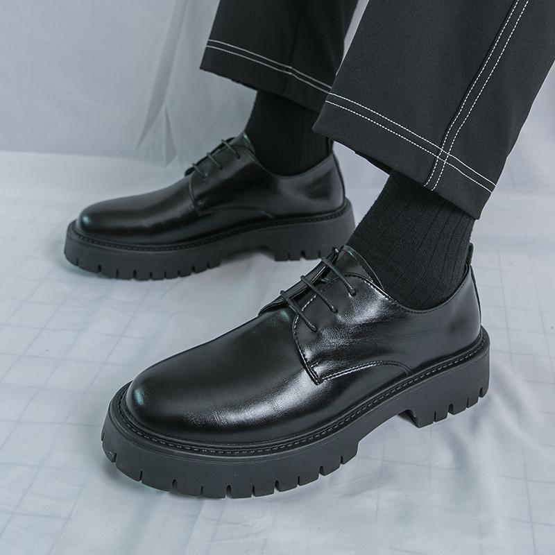 Fashion Handmade Leather Dress Shoes Men's Breathable Oxford Shoes Comfortable Formal Casual Footwear for Men Stylish Men Coiffeur Shoes