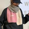 Fashion Solid Kintted Winter Scarf for Women Thick Warm Cashmere Neckerchief Elastic Woolen Yarn Skinny Bufanda Foulard
