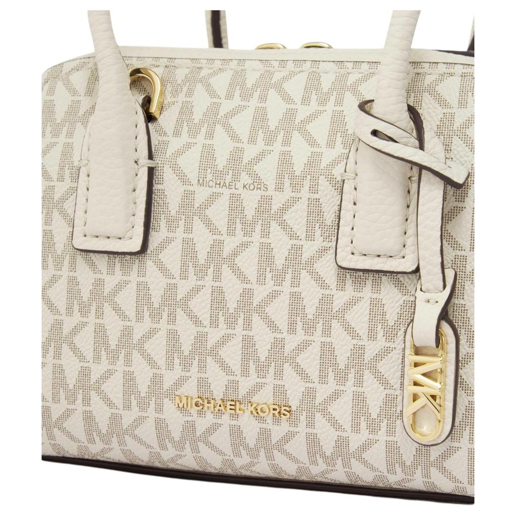 Michael Kors Ashton Classic Monogram Borsa a tracolla in ecopelle Tote da donna Bianco 32S5G9QC0V-132