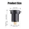 Car Phone Charger Fast Power Charging Block QC3.0 Type-C PD Dual Port Adapter With Digital Display Voltmeter Phone Car Charger