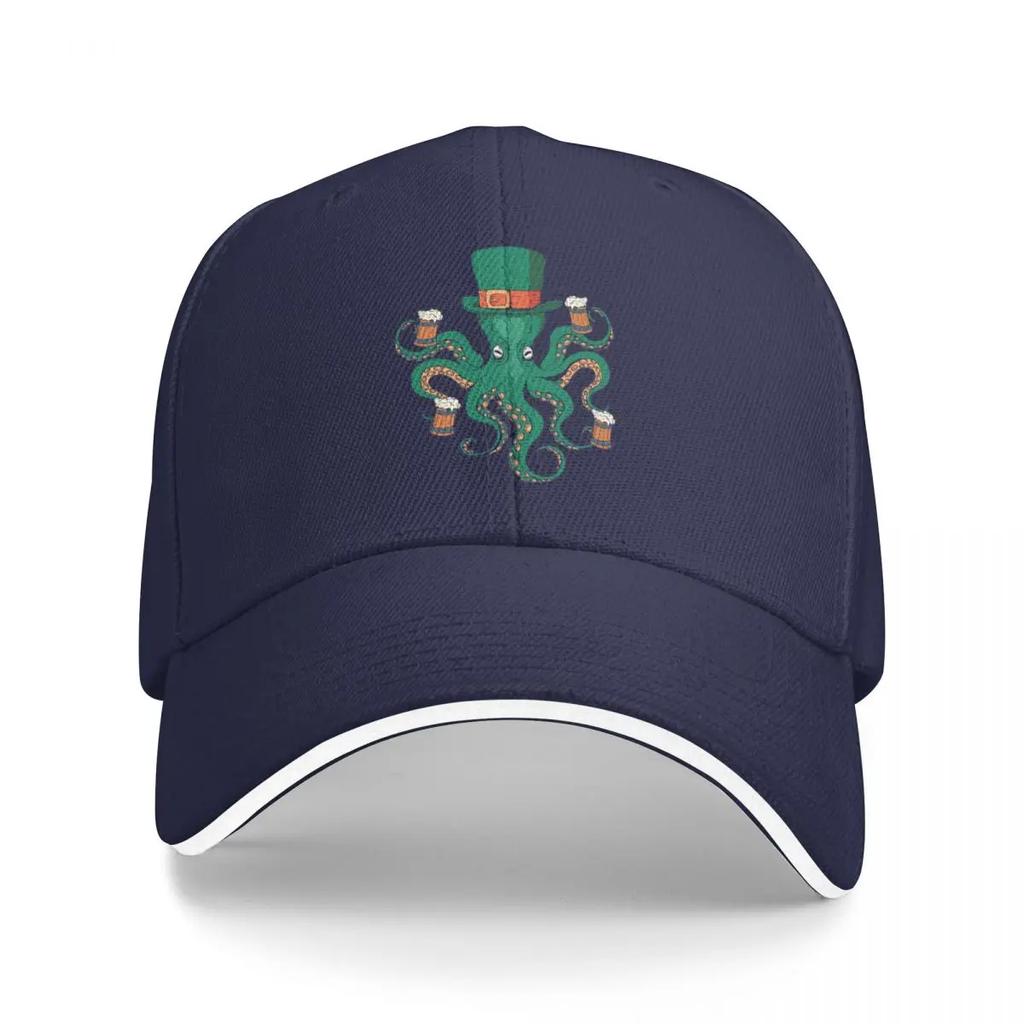 Baseball Caps St Patricks Day Octopus Casquette Female Male Sport Summer Hats