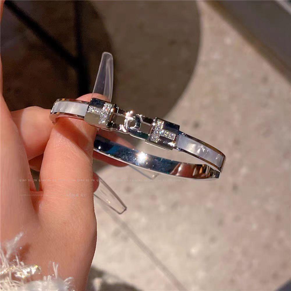 2026 Bracelet Does Not Fade Concentric Lock Bracelet Women's Light Luxury Style Plated 18K Gold Cross-border European and American Bracelet