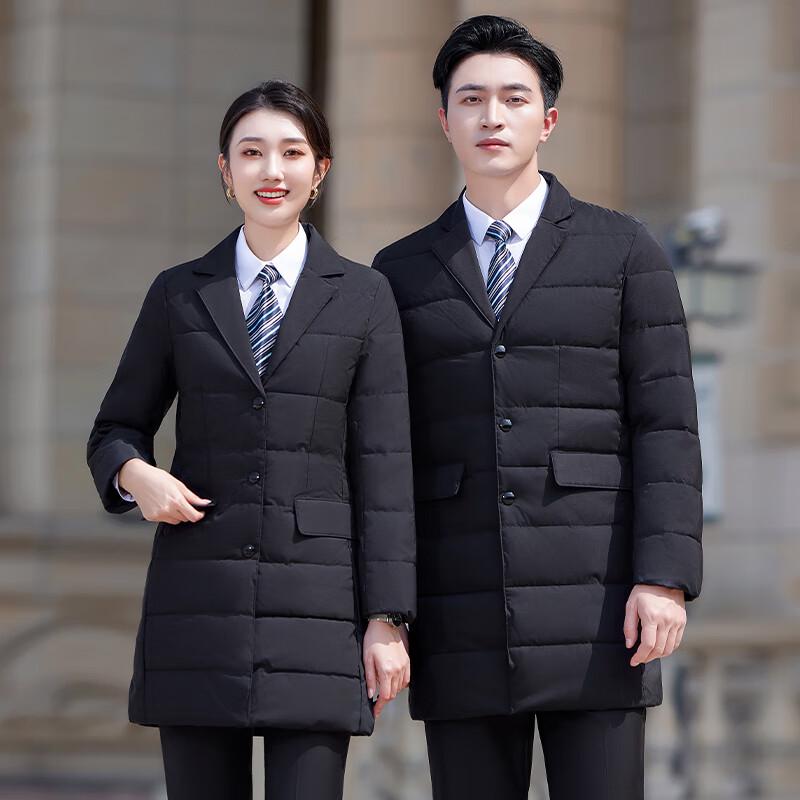 

Toluoman Зимнее Унисекс Утепленное Рабочее Пальто Средней Длины 4XL