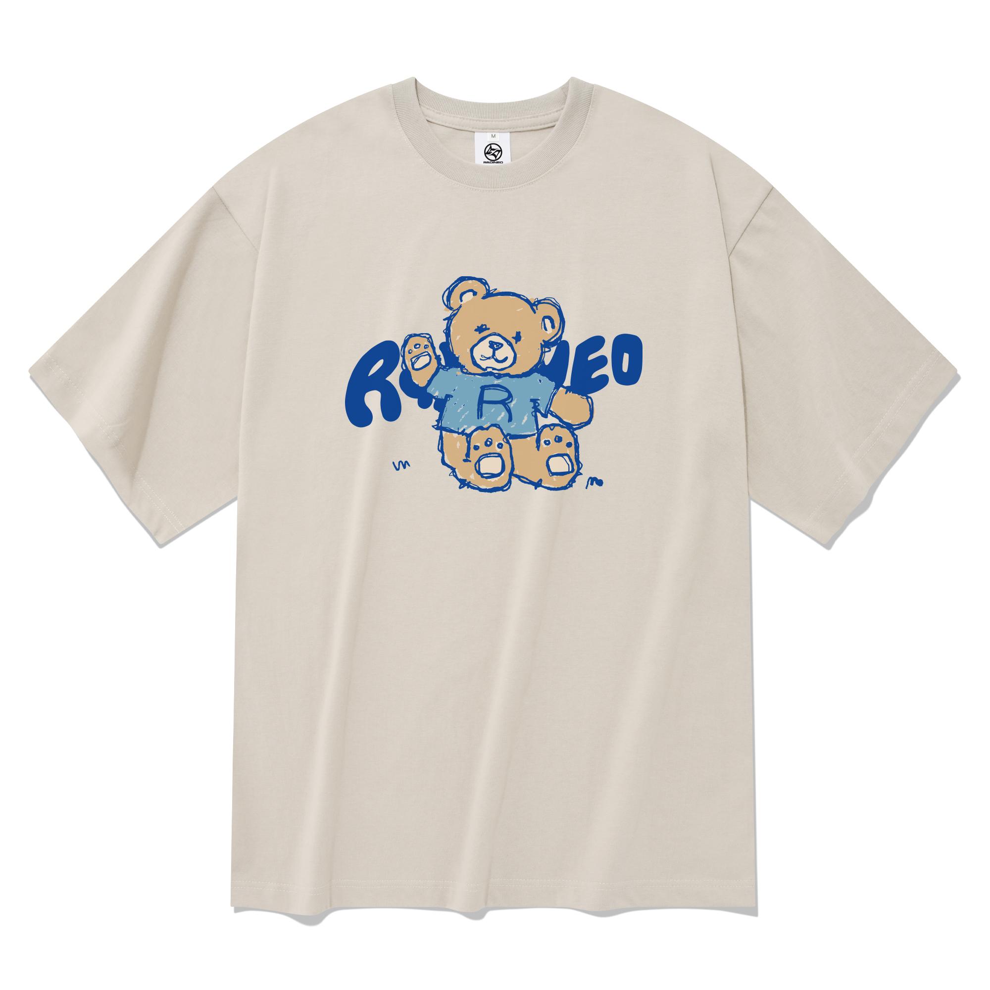 Radineo Soft Bear Short Sleeve T-Shirt Beige Beige (Beige)/S