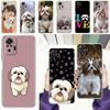Phone Case For Xiaomi Redmi Note 15 14 5G 13 12 10 11 Pro Plus 4G 14C 13C 12C Soft TPU Cover Shih Tzu Painting Cute Animal