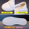 Shoes women's shoes new small leather shoes spring summer thick-soled muffin one pedal little white single shoes