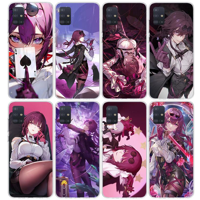Honkai Star Rail Kafka Phone Case For Samsung Galaxy A52 A51 A50S A32 A22 A12 A02S A72 A71 A31 A70 A30S Note 20 Ultra 10 Plus S1