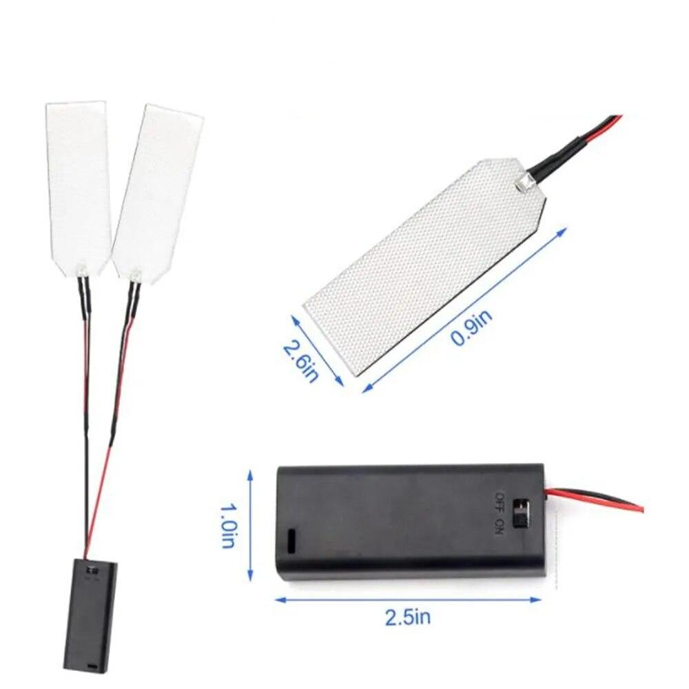 

Taidacent магнитный переключатель управления гибкий гибкий DIY светодиодный комплект для глаз для Железного человека украшения для шлема косплей супергероя