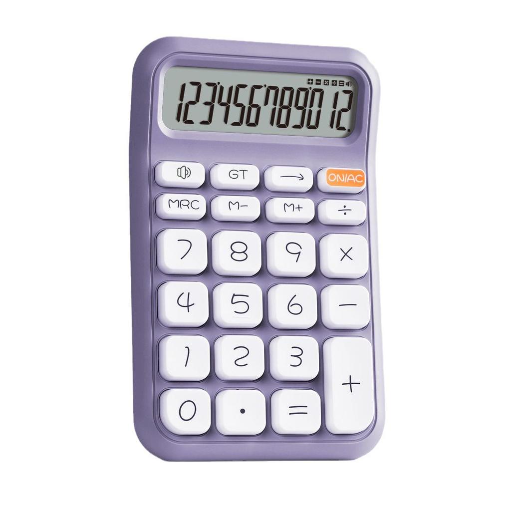 Compact Creative 12-Bit Sugar Cube Voice Calculator for Office Use