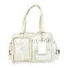 Large Capacity Transparent Ita Bag PU Leather Harajuku Shoulder Bag Preppy Style Handbag  Daily Use
