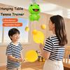 Hanging Table Tennis Trainer, Parent-Child Interactive Indoor Hand-Eye Coordination Racket Skill Educational Toy