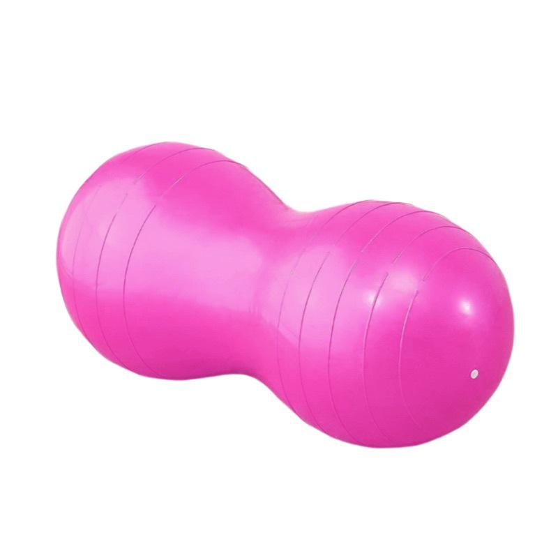 Bola de Ioga Amendoim para Fitness, Reabilitação, Pilates e Uso ao Ar Livre/Doméstico - Espessada e à Prova de Explosão