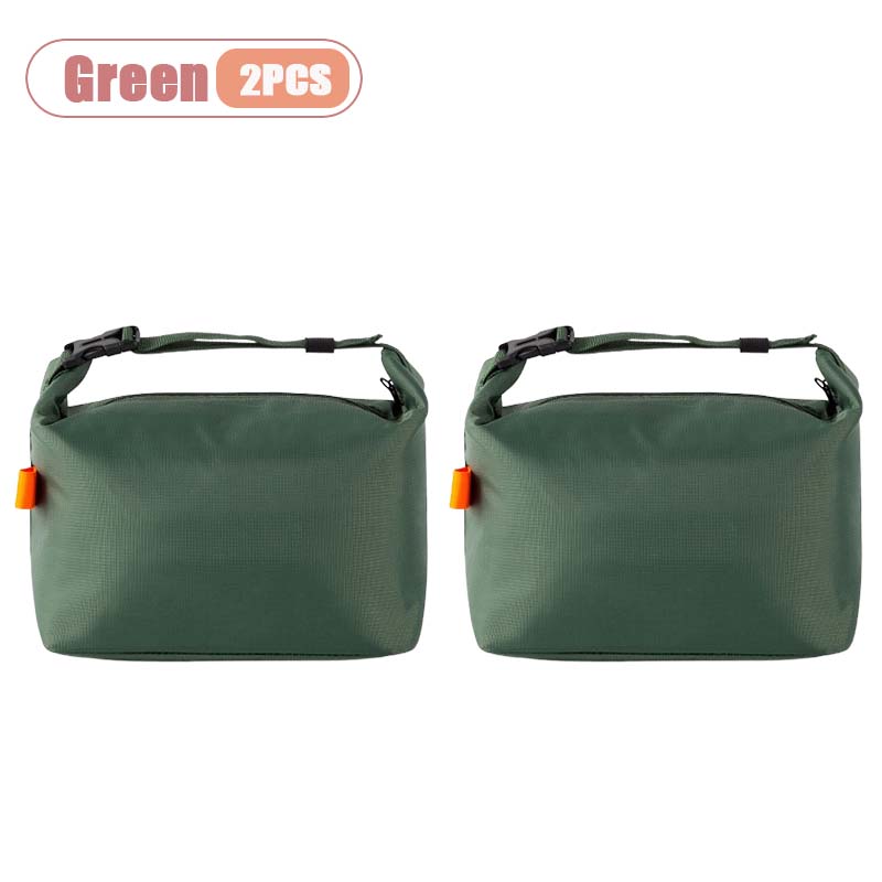 1-4PCS Large Insulated Lunch Bag Portable Food Tote for Office Meal Box Storage Reusable Thermal Cooler Bag for Work and School