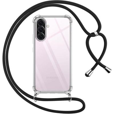 Protective Case - BOOLING - for Samsung Galaxy A56 5G - Reinforced TPU - Scratch-Resistant - with Black Lanyard