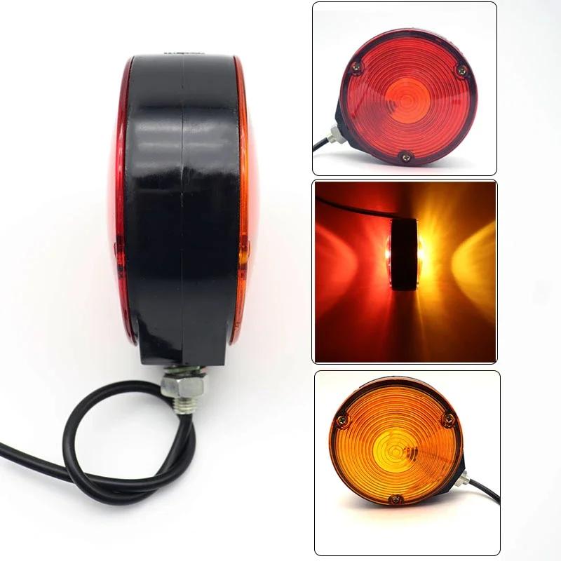 Universal Double Face Light Car Bulb Side Marker Light signal Lamp for 12V / 24V Automobiles Truck Trailer Lorry Car Accessories
