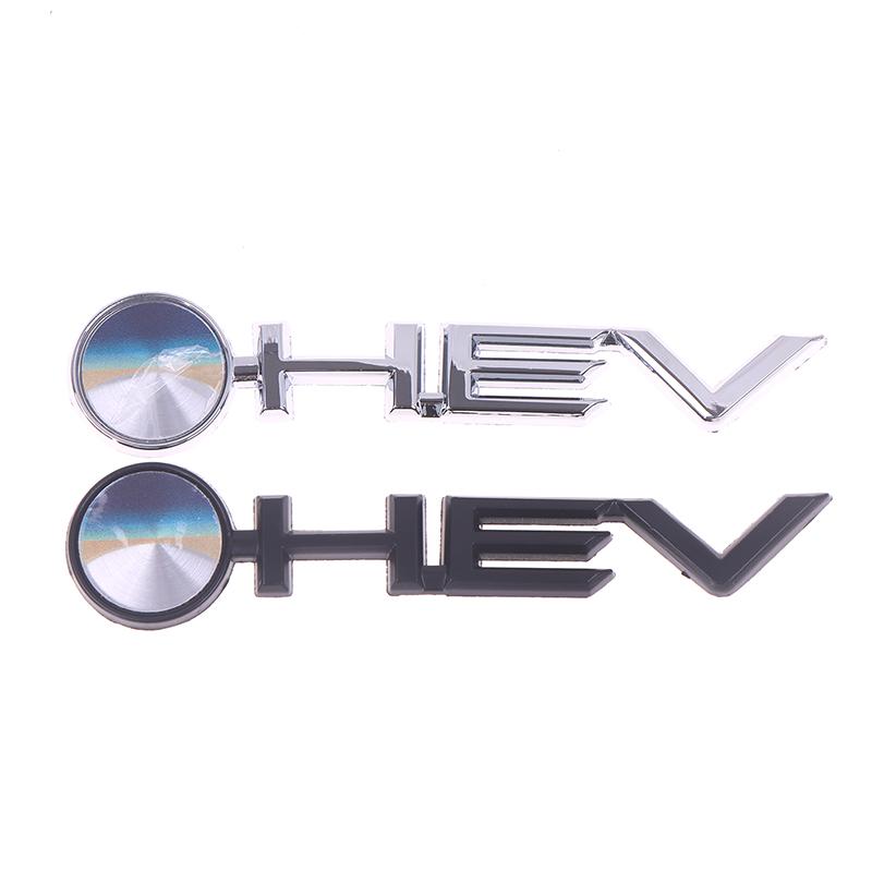 For Highlander Granvia Sienna Avalon 3D Car Styling Hev Car Hood  Trunk Rear Bonnet Nameplate Decal Emblem Badge Sticker