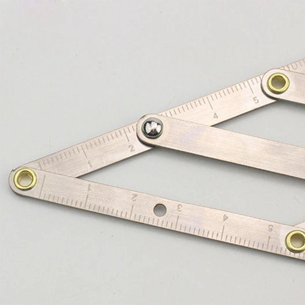 Reusable Eyebrow Caliper Three-Point Positioning Eyebrow Balance Measuring Tool Makeup Tools