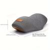 Travel Neck Pillow Memory Foam Neck Support Portable Neck Cervical 2 in 1 Ergonomic Contour Orthopedic Soft Sleeping Pillows 1pc