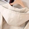 Tachi Women's Drawstring Hooded Workwear Jacket