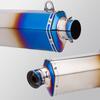 51mm Universal Motorcycle Exhaust Muffler With Db Killer For Er6n Z900 Z800 F800gs S1000rr R6 Z400 R3 R25 MT07 T58