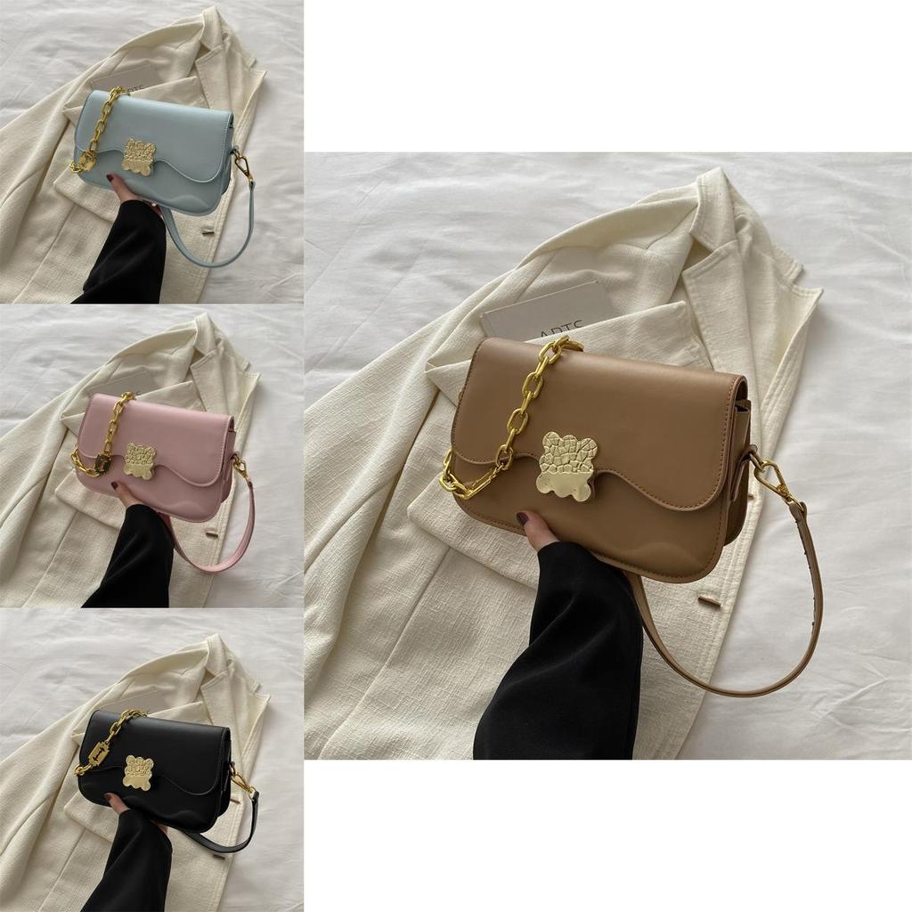 Trendy Small Square Bag For 2024 Spring Fashion Street Style Single Shoulder Underarm Bag