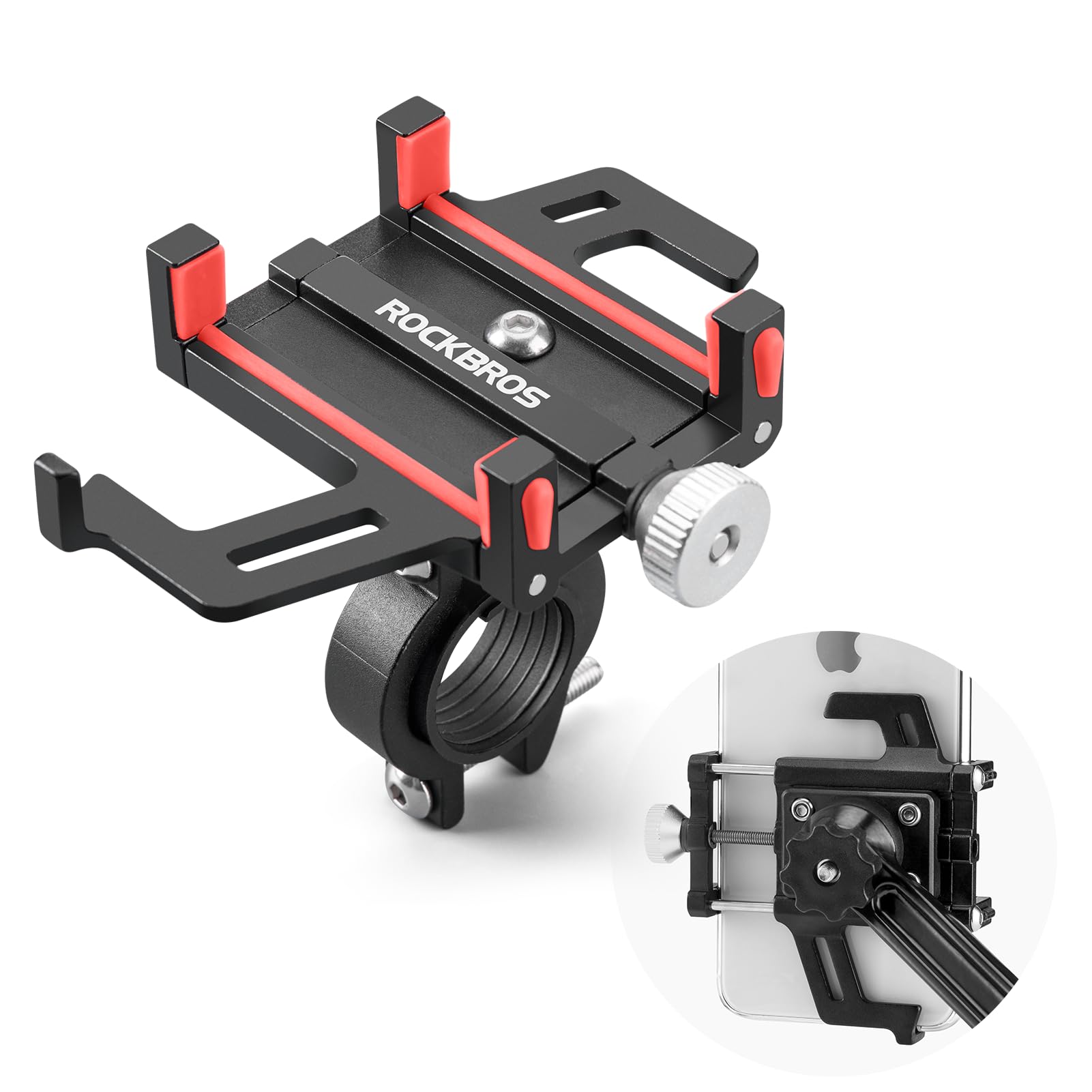 

ROCKBROS Велосипедный Смартфон Мобильный телефон Изготовлен из Высокопрочного Вибрационного Смартфона Шоссейный Мобильный телефон Падение 360 Градусов Легкий Легкий Совместимый со Многими