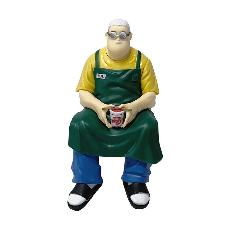 

Sakamoto Days Pvc Desk Figure With Sitting Posture For Office Decor Sakamoto Taro