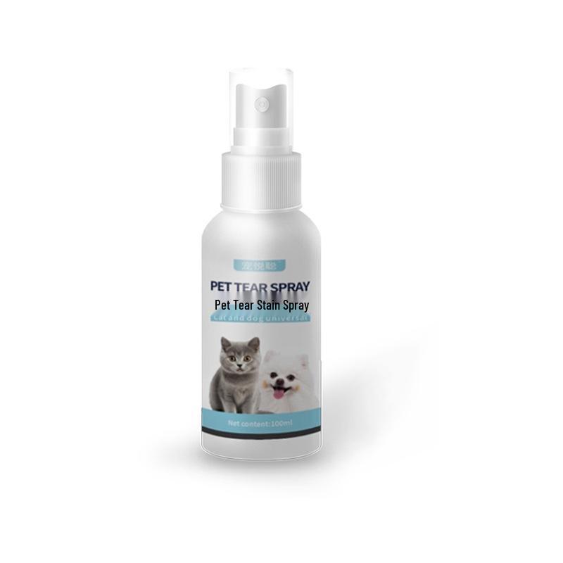 Universal Tear Stain & Odor Remover Spray for Pets - No-Rinse Deodorizing Solution