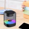 Portable LED Lamp Caixa De Som Bluetooth Speaker Mini Subwoofer Sound Box Music Wireless Small Woofer Bocina Coluna Column Audio