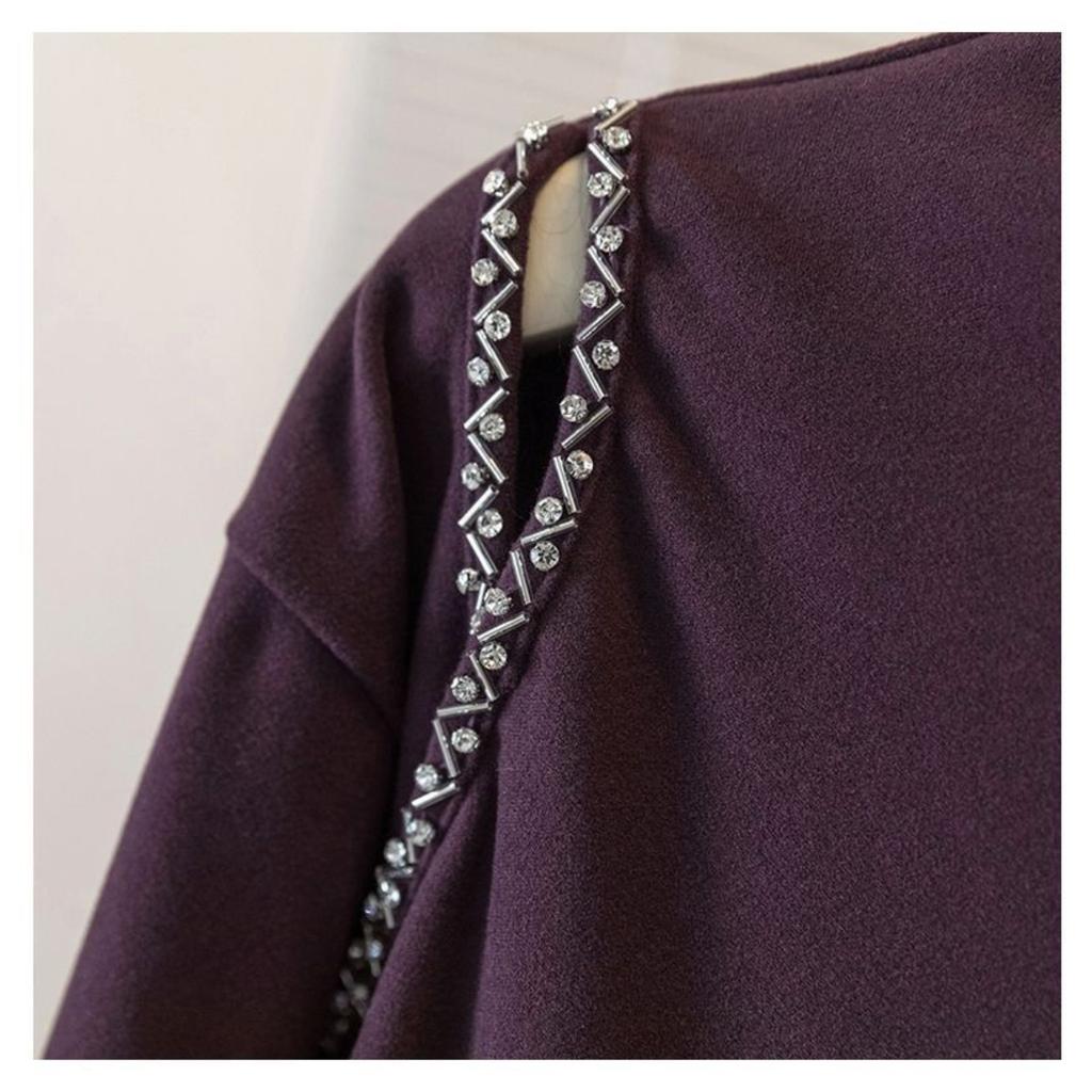 French-style Long Sleeve T-shirt Women's High-necked Fashion Casual T Shirt S-4XL