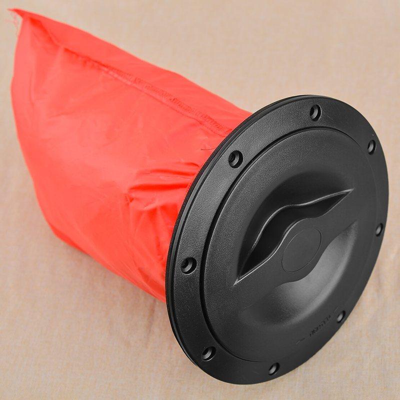 8  Deck Plate Boat Kayak Canoe Hatch Cover with Storage Bag