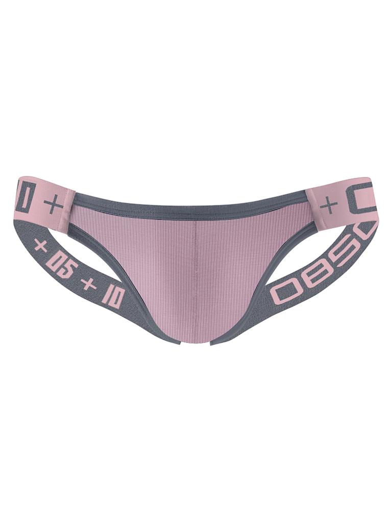 1Pc 0850 Cross Strap Men's Thong Threaded Cotton Sexy Butt Lifting Four Ding Gay Back Empty Sexy Sexy Free Pants