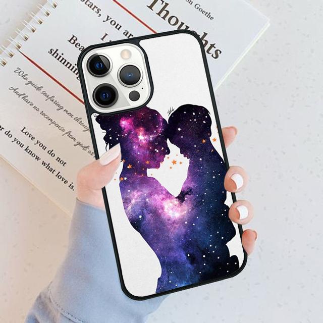 Beautiful Mother Daughter Son Phone Case Cover For iPhone 17 Air 16 15 14 Plus Apple 16 11 12 13 Pro Max Coque