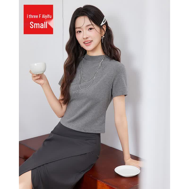 IEF Women s Petite Slim Fit Short Sleeve Top XS
