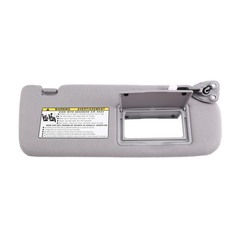 For Hyundai SONATA 2006-2010 Car ide Sun Visor Gray Cloth 1SET- Part Numbers 852013K010QS 85K000QS