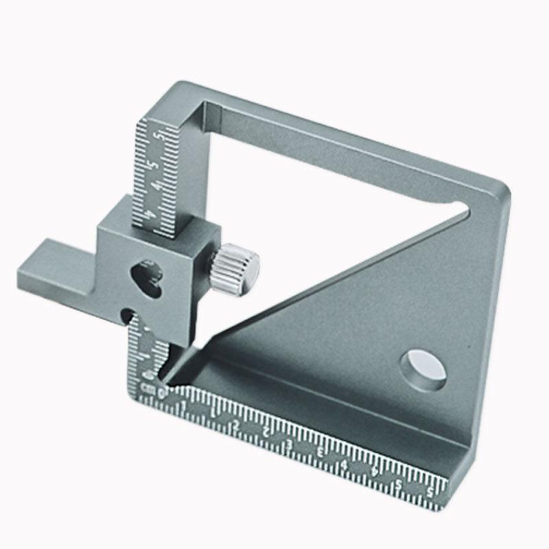 

1Pc Table Saw Gauge Height Gauge & Center Scriber, Depth Gauge with Metric Scale Setting Gauge for Router, Drill Press 1pc серый