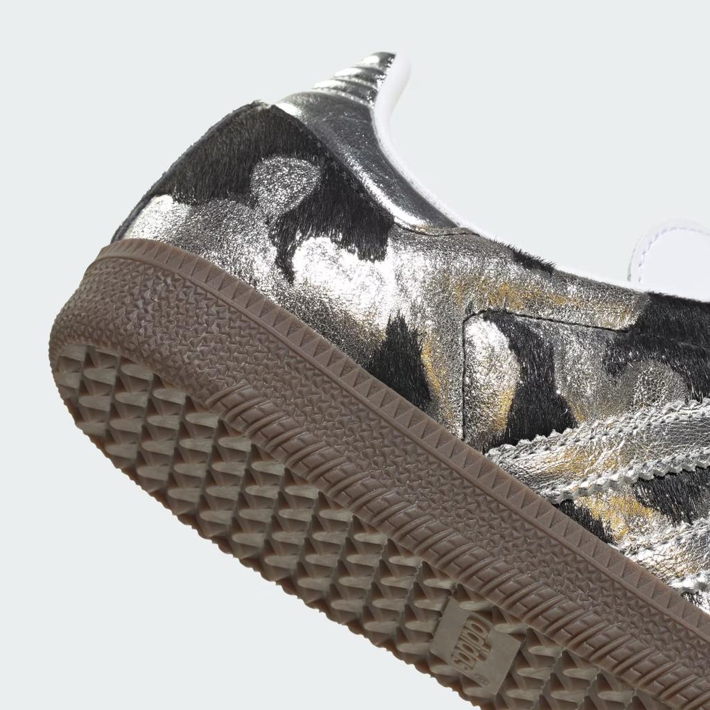 KJ2313 adidas Samba OG Pony Hair "Core Black/Silver Metallic" (Vrouwen)
