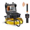 Sewer Camera Pipe Inspection Camera w/ 512hz Sonde 9in 720p Screen 165 ft