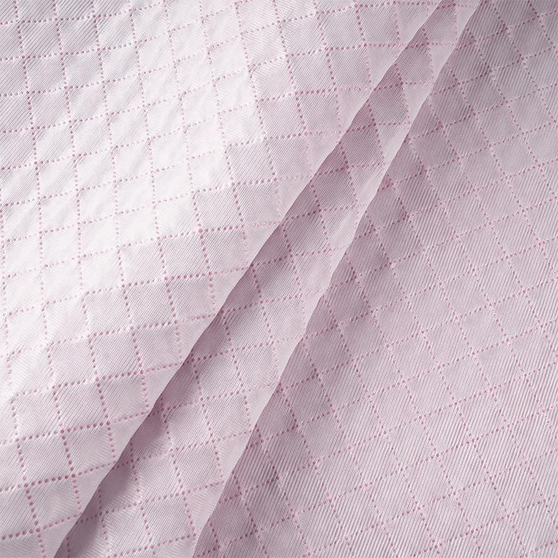100/300/500cm Square Grid Ultrasonic Embossing Cotton Lining Fabric PU Leather Quilting Fabric for DIY Sewing Luggage Bag