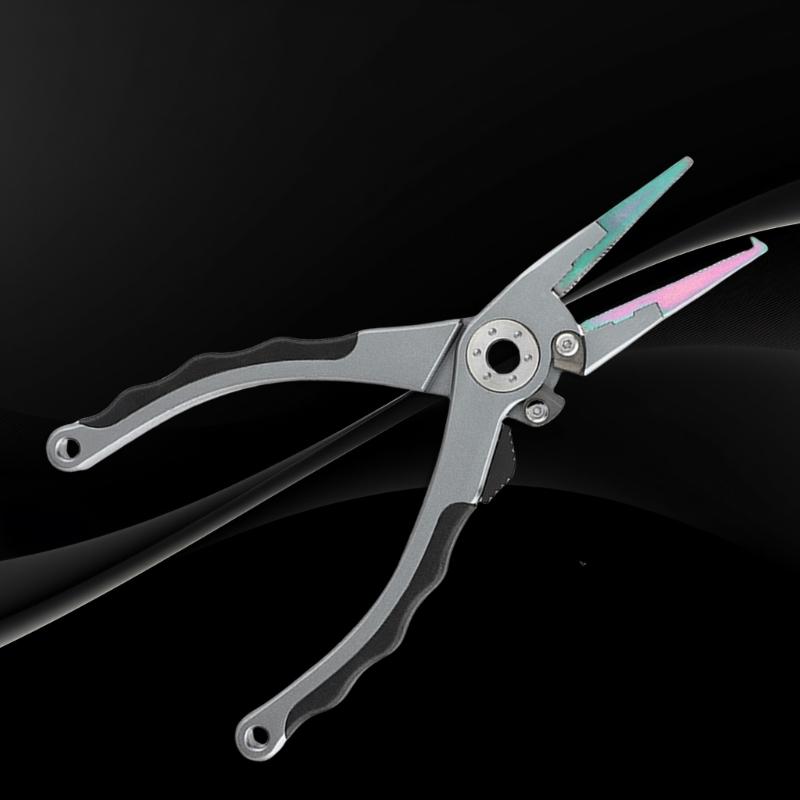 Aluminum Alloy Fishing Line Cutter Small Fishing Hook Remover Small Fishing Pliers Scissors Comfortable Grip Pliers